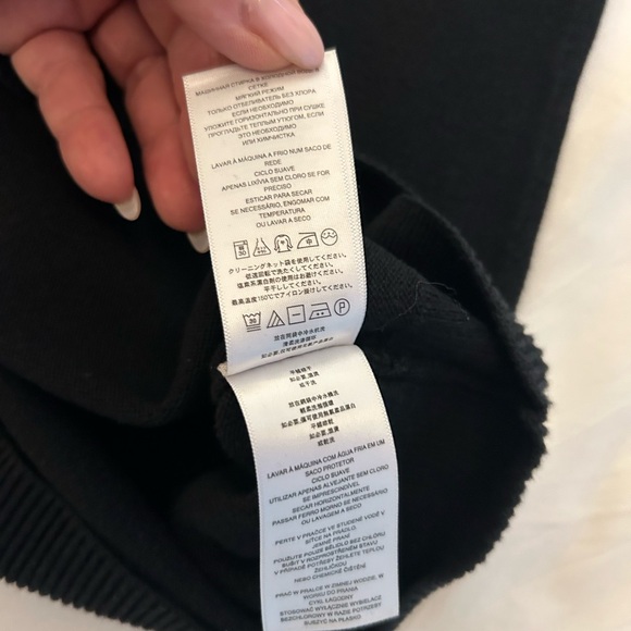 Michael Kors Black and White Raglan Sheath Dress - Picture 5 of 11